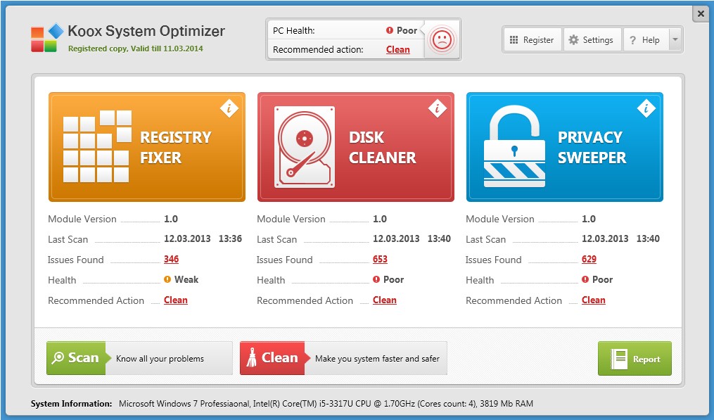 Download PerfectSpeed PC Optimizer 20 Build 116