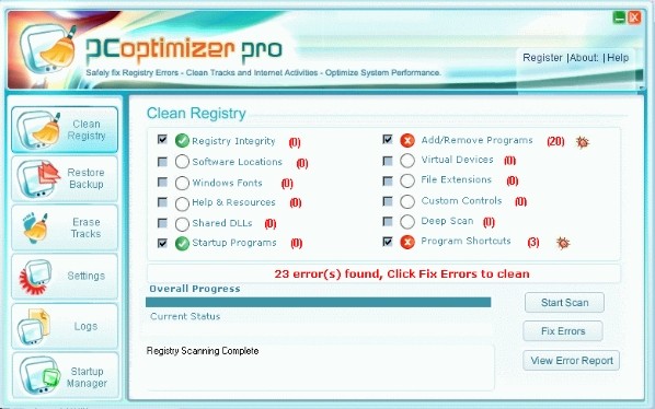 PC optimizer pro