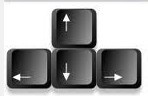 arrow key