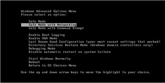 safe mode with networking