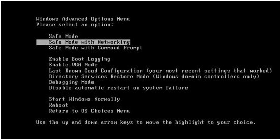 safe mode with networking