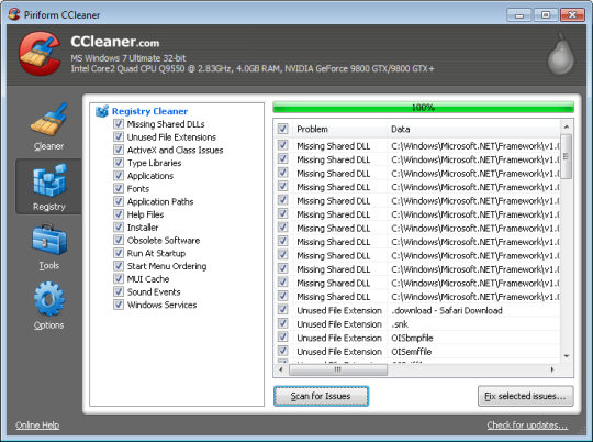 do i need ccleaner to run at windows startup