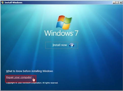 repair windows 7