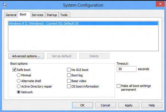 win8 system configuration