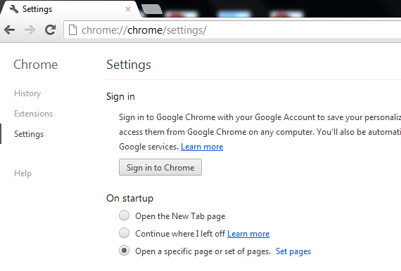 Chrome-Settings-Set-Pages