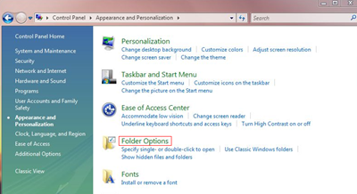 win8 folder options