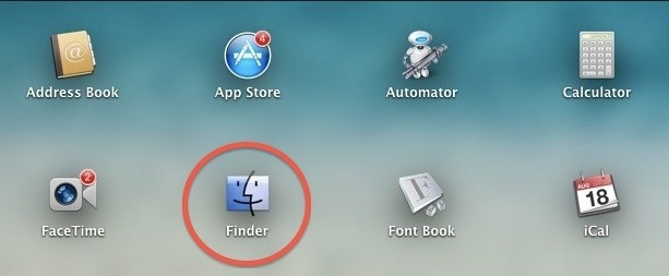 finder launchpad