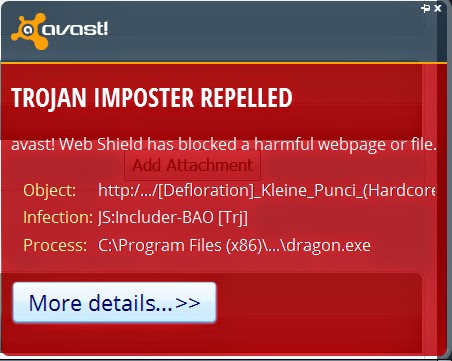 Remove Js Includer Bao Trj Detected On Website By Avast