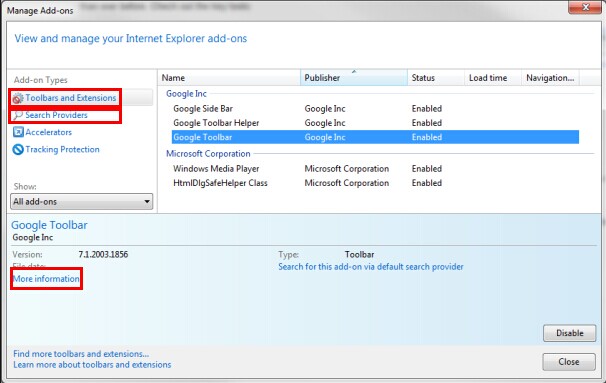look into more information to remove the extensions related to Immediatesupport.com in IE