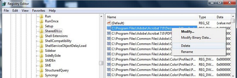 locate and delete the programs relavant to MyOSProtec_dll