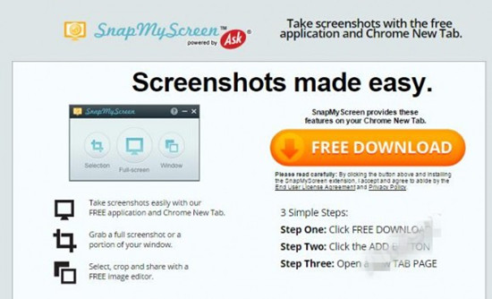 remove SnapMyScreen adware