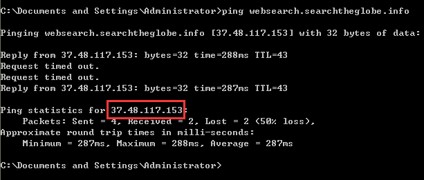 Modify Hosts file to stop websearch.searchtheglobe.info from hijacking - by VilmaTech