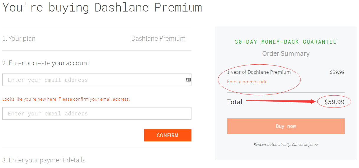 dashlane premium price