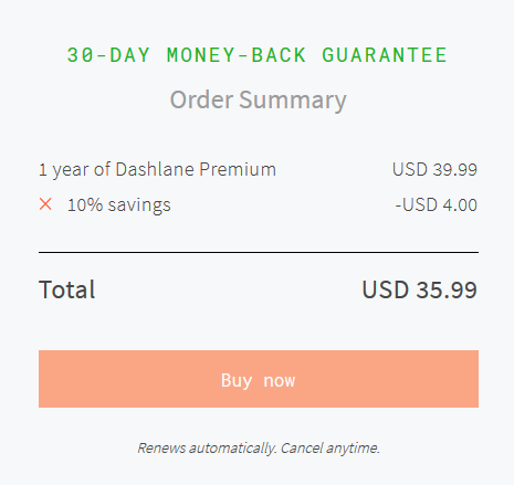 dashlane premium multi year discount code