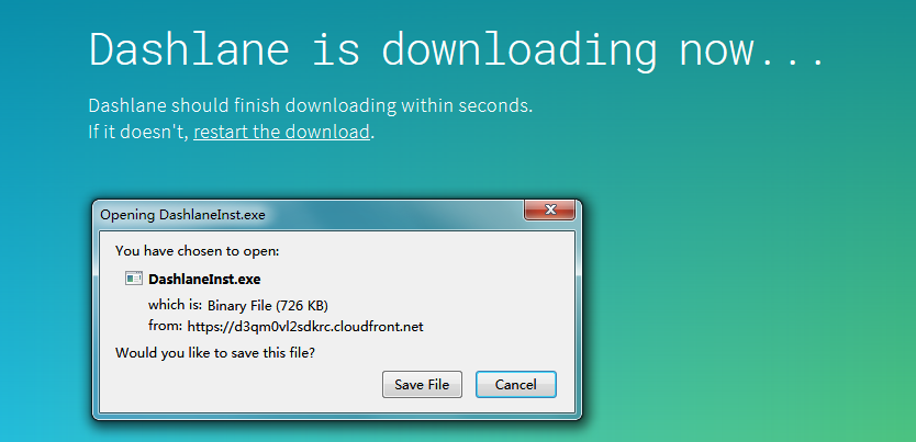 dashlane download chrome