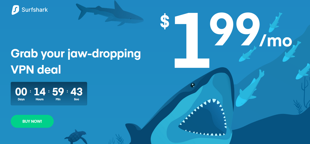 surfshark pricing