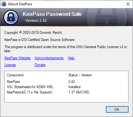 KeePass Password Safe 2.55 for mac instal free