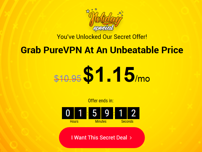 promotion code purevpn